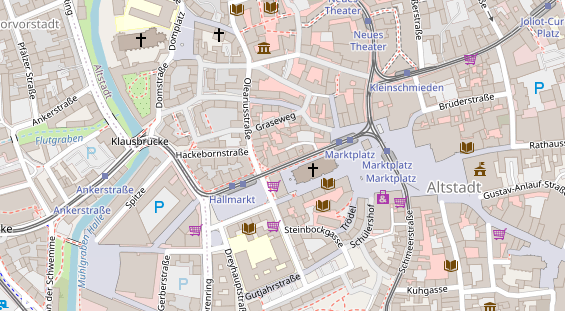 Lauf auf Satellitenbild