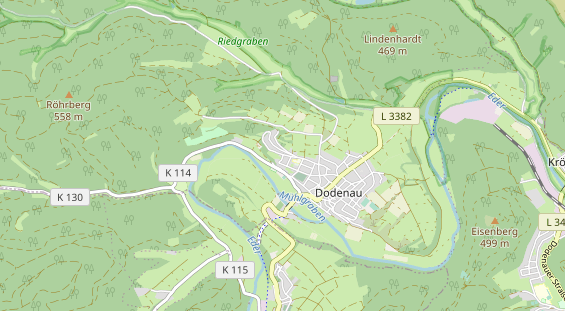 Lauf auf Karte