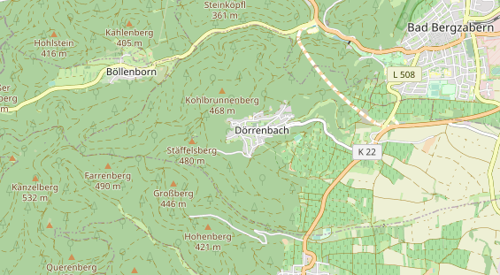 Lauf auf Karte