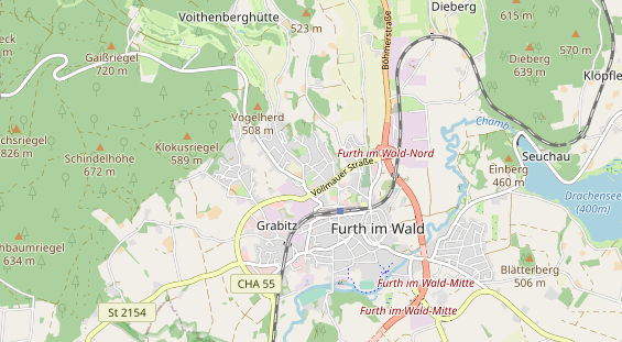 Lauf auf Karte