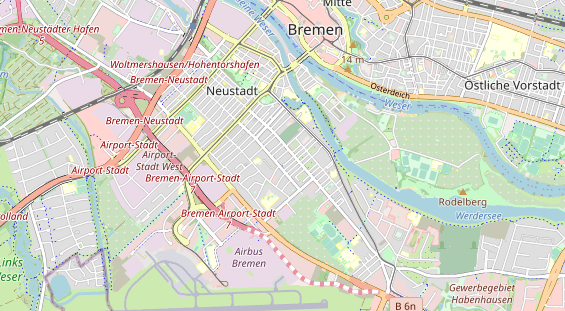 Lauf auf Karte