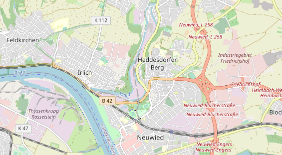 Lauf auf Karte