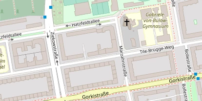 Lauf auf Satellitenbild