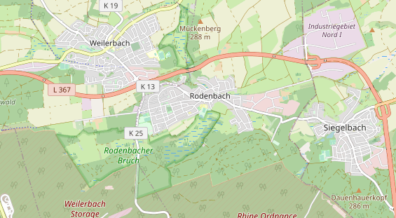 Lauf auf Karte