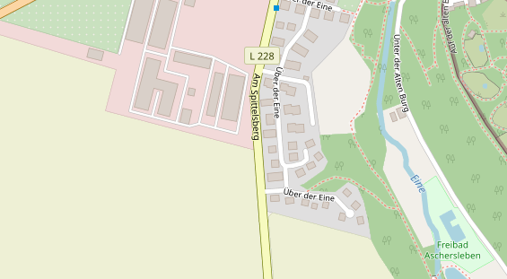 Lauf auf Satellitenbild