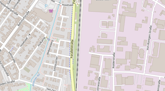 Lauf auf Satellitenbild
