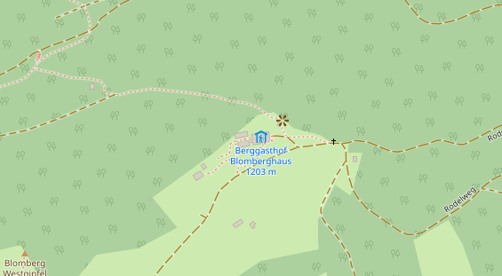 Lauf auf Satellitenbild