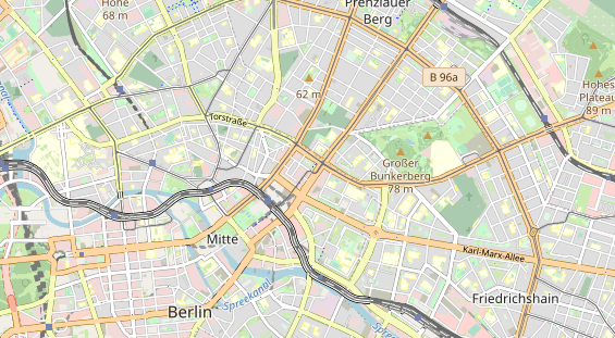 Lauf auf Karte