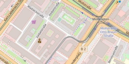 Lauf auf Satellitenbild