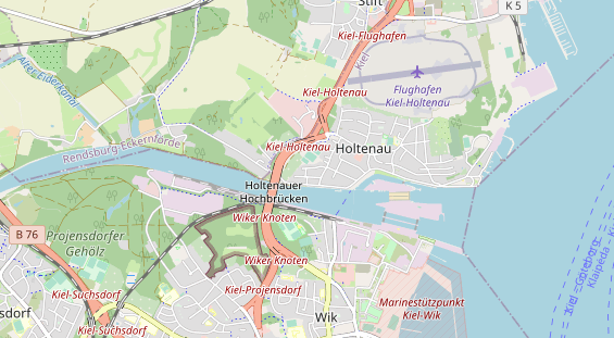 Lauf auf Karte