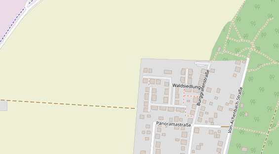 Lauf auf Satellitenbild