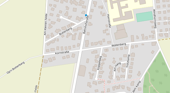 Lauf auf Satellitenbild