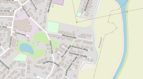 Lauf auf Satellitenbild