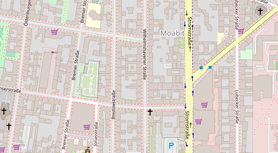 Lauf auf Satellitenbild