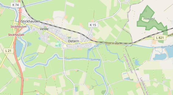 Lauf auf Karte