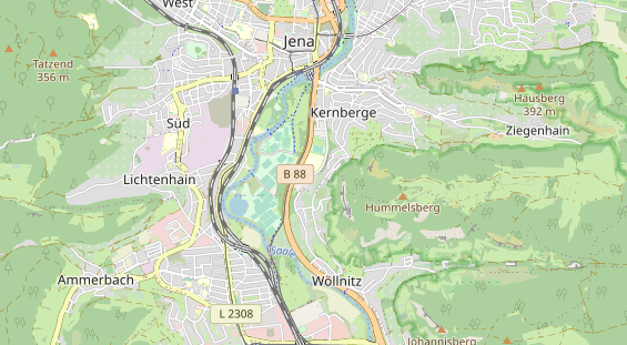 Lauf auf Karte