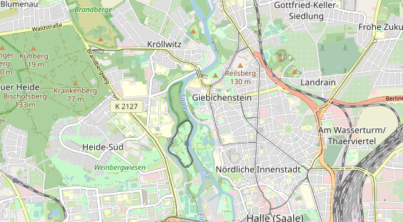 Lauf auf Karte