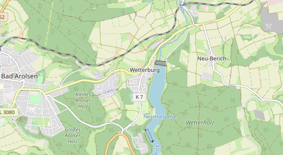 Lauf auf Karte
