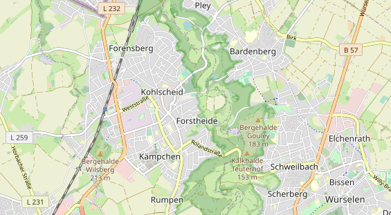 Lauf auf Karte