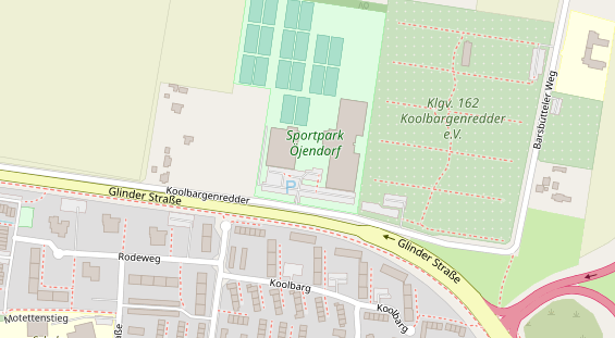 Lauf auf Satellitenbild