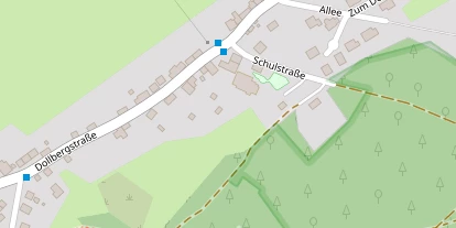 Lauf auf Satellitenbild