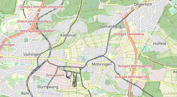 Lauf auf Karte