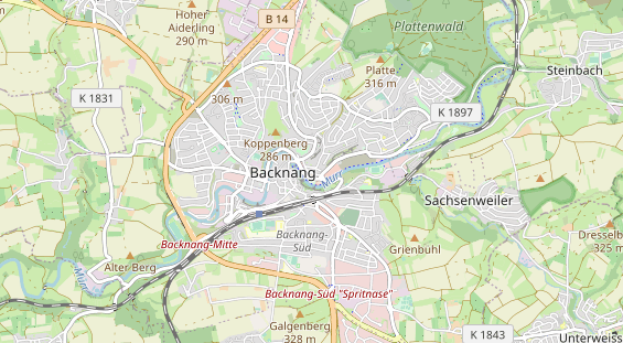 Lauf auf Karte