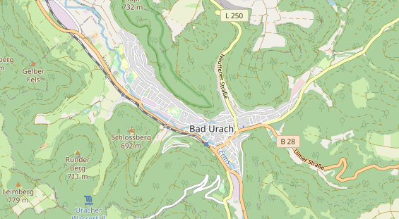 Lauf auf Karte