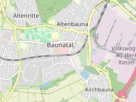 Lauf auf Karte
