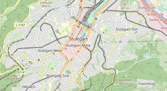 Lauf auf Karte