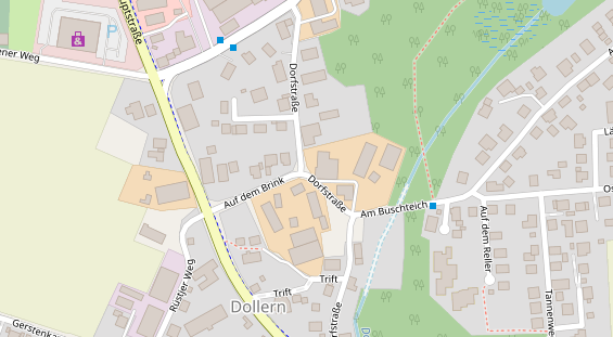 Lauf auf Satellitenbild