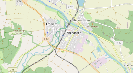 Lauf auf Karte