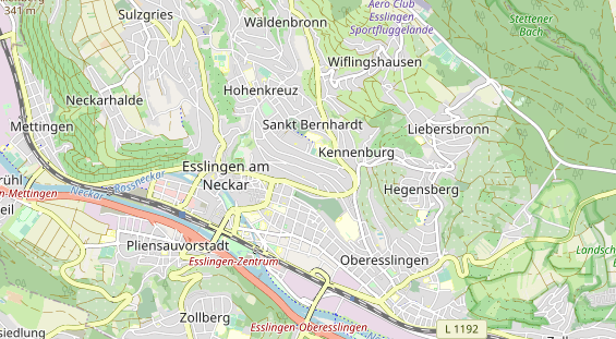 Lauf auf Karte