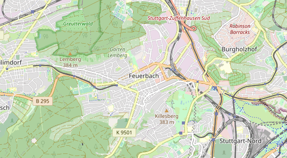 Lauf auf Karte