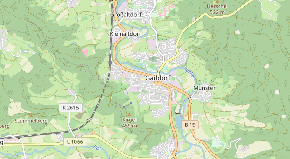 Lauf auf Karte