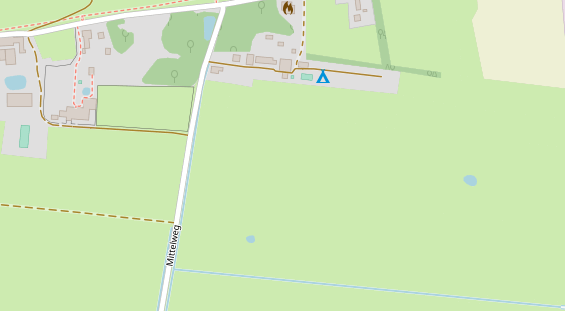 Lauf auf Satellitenbild