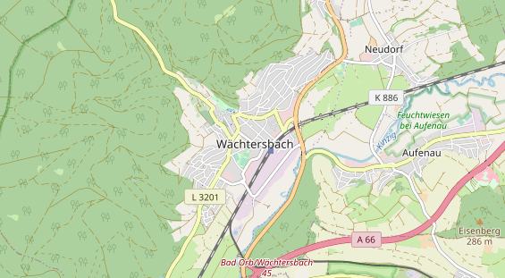 Lauf auf Karte