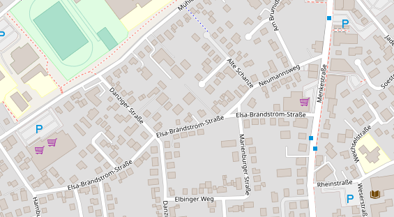 Lauf auf Satellitenbild