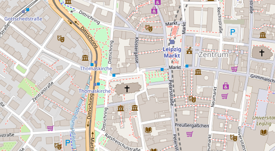 Lauf auf Satellitenbild