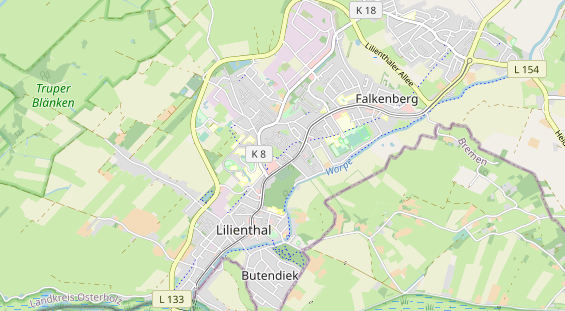 Lauf auf Karte
