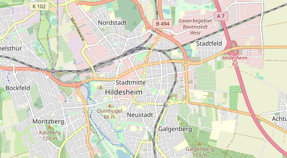 Lauf auf Karte