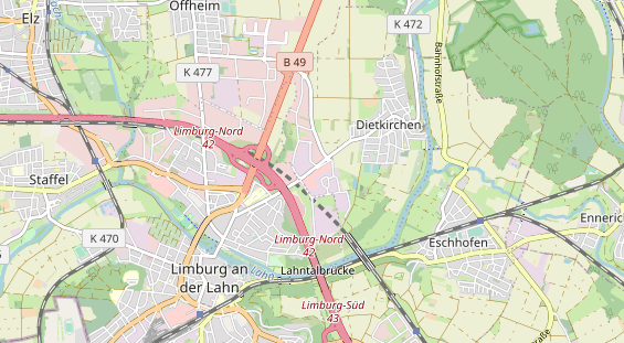 Lauf auf Karte