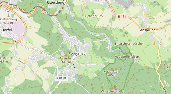 Lauf auf Karte