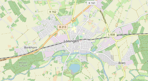 Lauf auf Karte