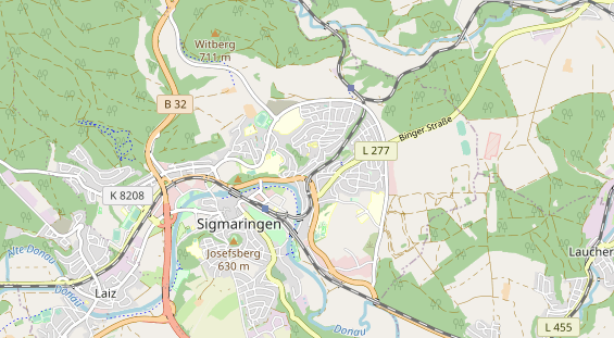 Lauf auf Karte