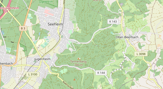 Lauf auf Karte