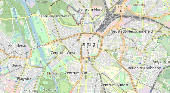 Lauf auf Karte