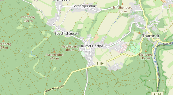 Lauf auf Karte