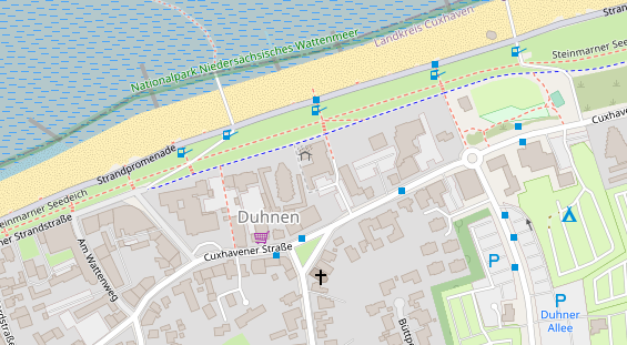 Lauf auf Satellitenbild