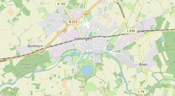 Lauf auf Karte